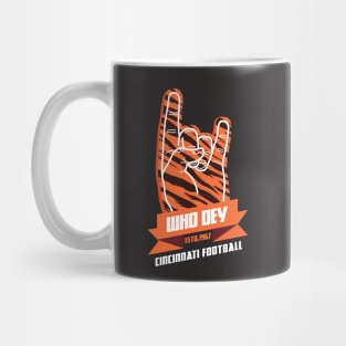 WHO DEY BENGALS Super Bowl Run 2022 Mug